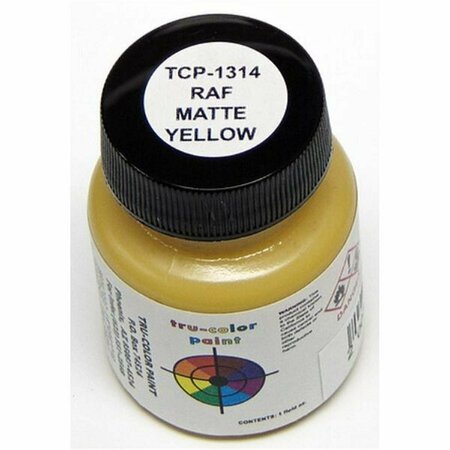 TRU-COLOR PAINT Paint, RAF Matte Yellow TCP1314